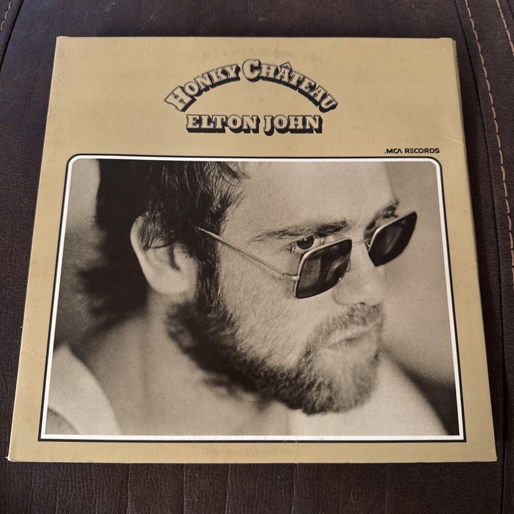 ELTON JOHN HONKY CHATEAU 12" LP VG+ VINYL RECORD GATEFOLD MCA 1972